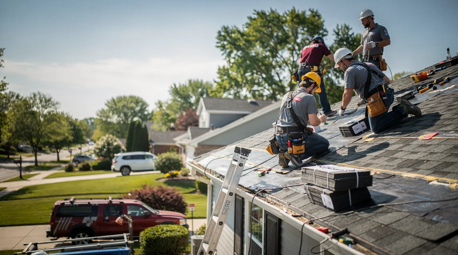 Roof Repair in Novice, TX around you